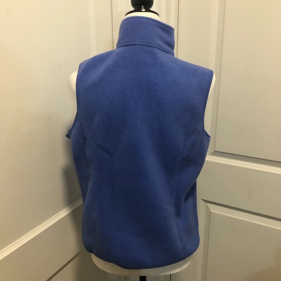L l bean winter snow ski fleece vest size small - Picture 3 of 4